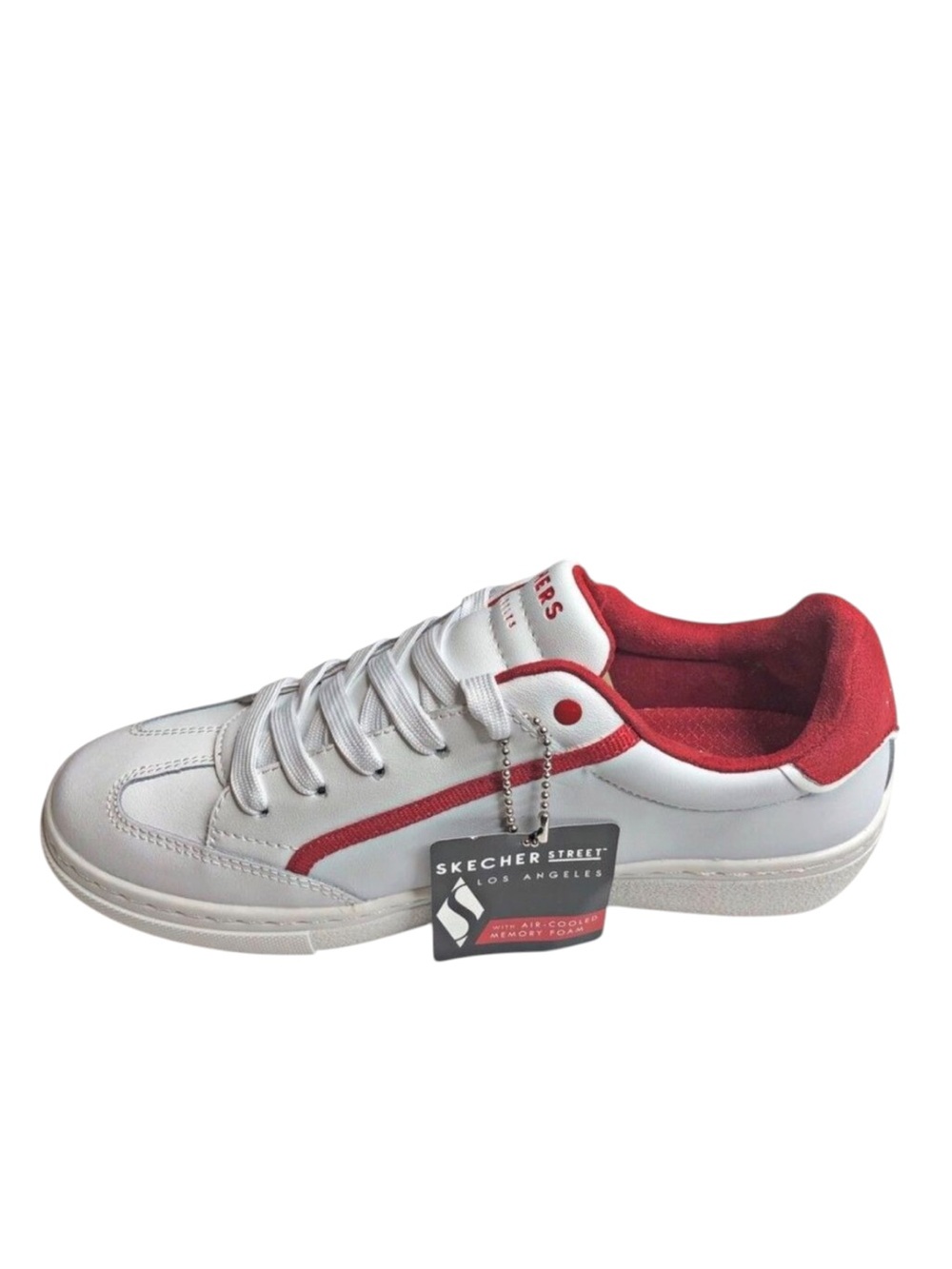 Skechers  Womens Sneaker  Size 7 White/Red